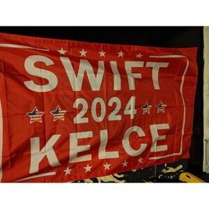 Swift Kelce 2024 Flag NEW 3x5ft